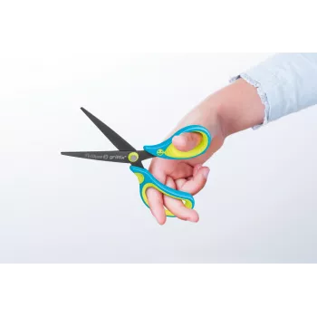 Scissors Pelikan 810272 Straight cut Blue Lime