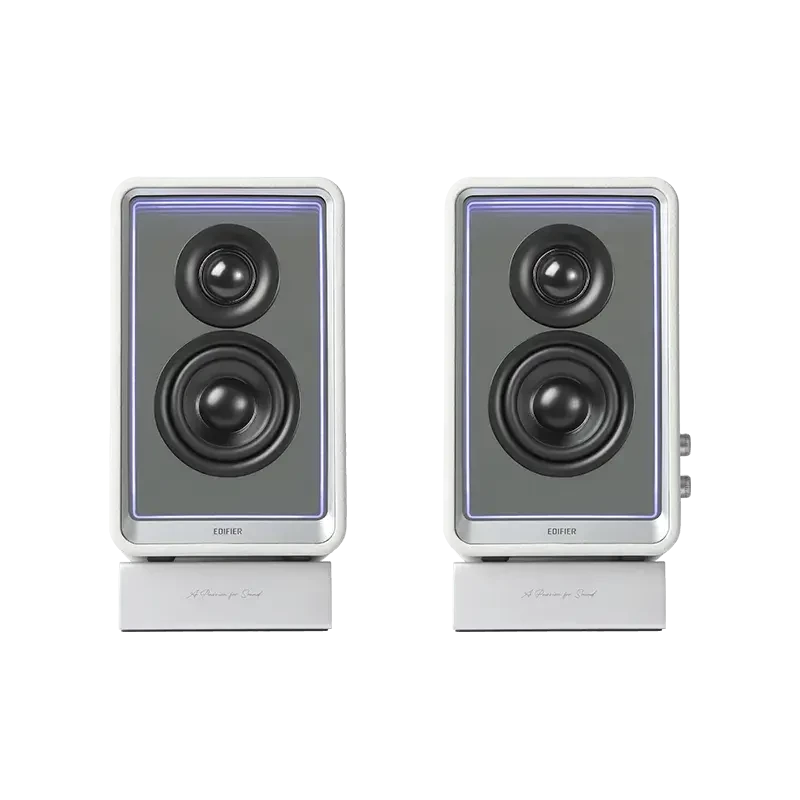 Edifier Desktop Active Monitor with GaN Charger | QR65 | 70 W | Bluetooth | White | Wireless connection