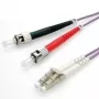 VALUE LWL-Cable 50/125µm OM4, LC/ST, Violet 2,0m (21.99.8772)