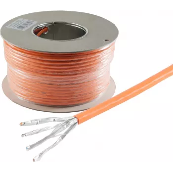 shiverpeaks BS08-82031007 Network Cable Orange 100 m Cat.7 Raw Cable S/FTP (S-STP) (BS08-82031007)