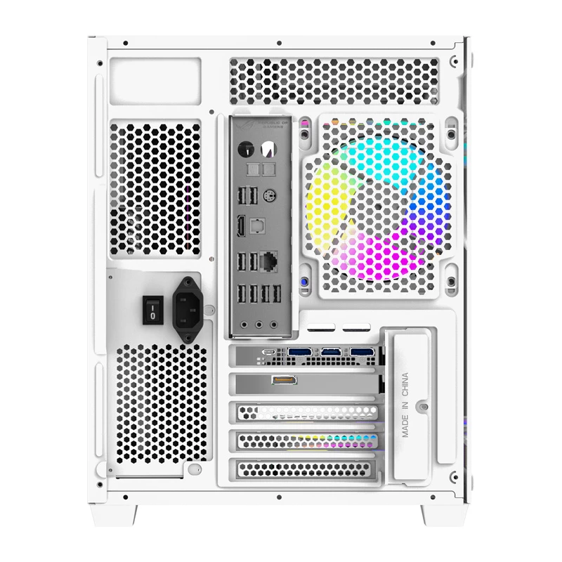 Computer case DarkFlash B275 PRO (white) with 6 fans