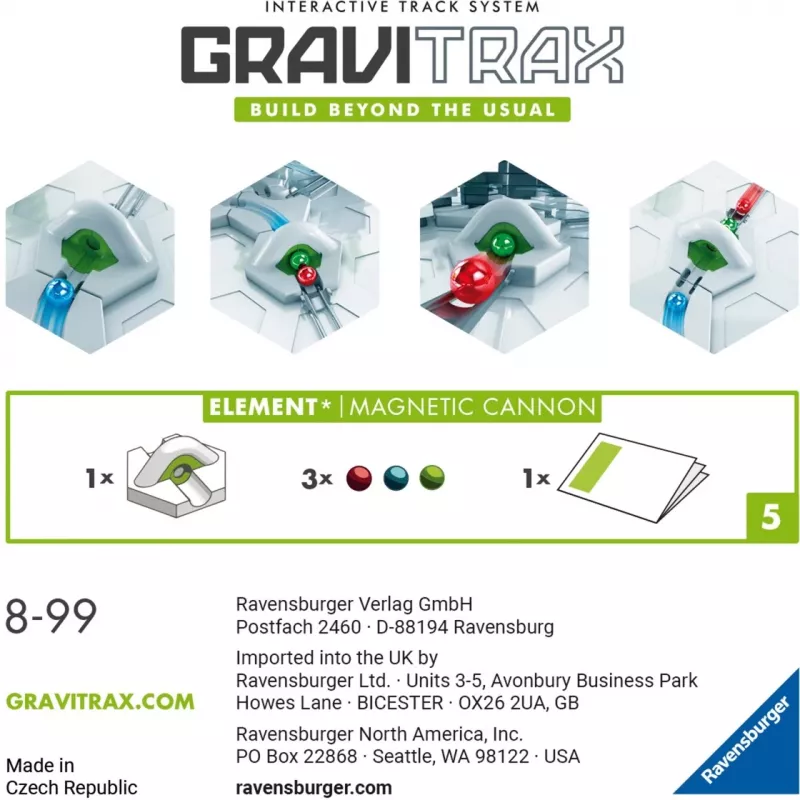 Gravitrax Magnetic cannon
