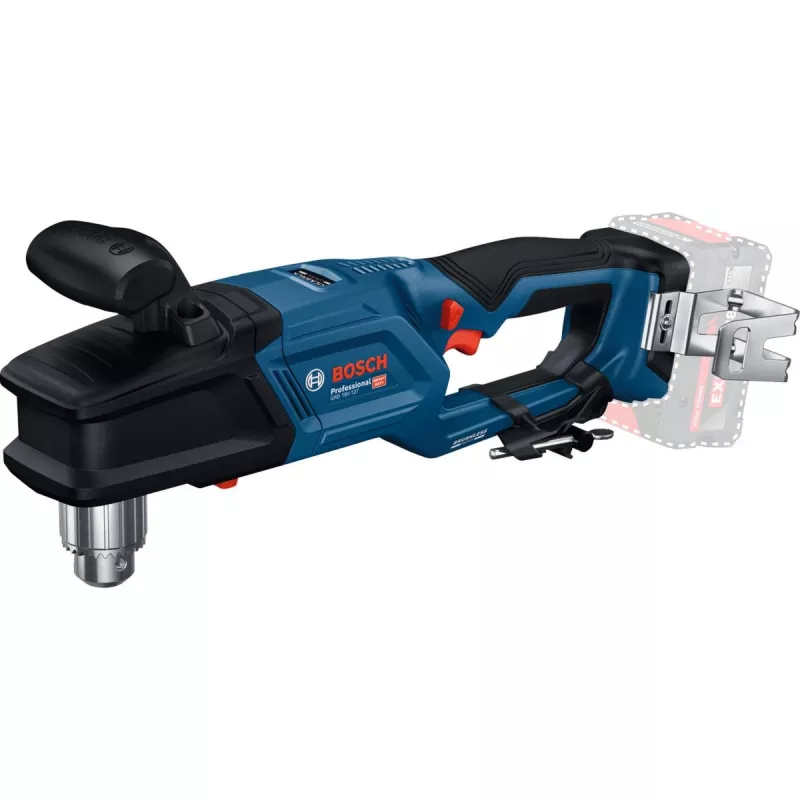 Cordless Angle Drill GRD 18V-127 Professional solo, 18Volt (Blue/black, without Battery and Charger)
