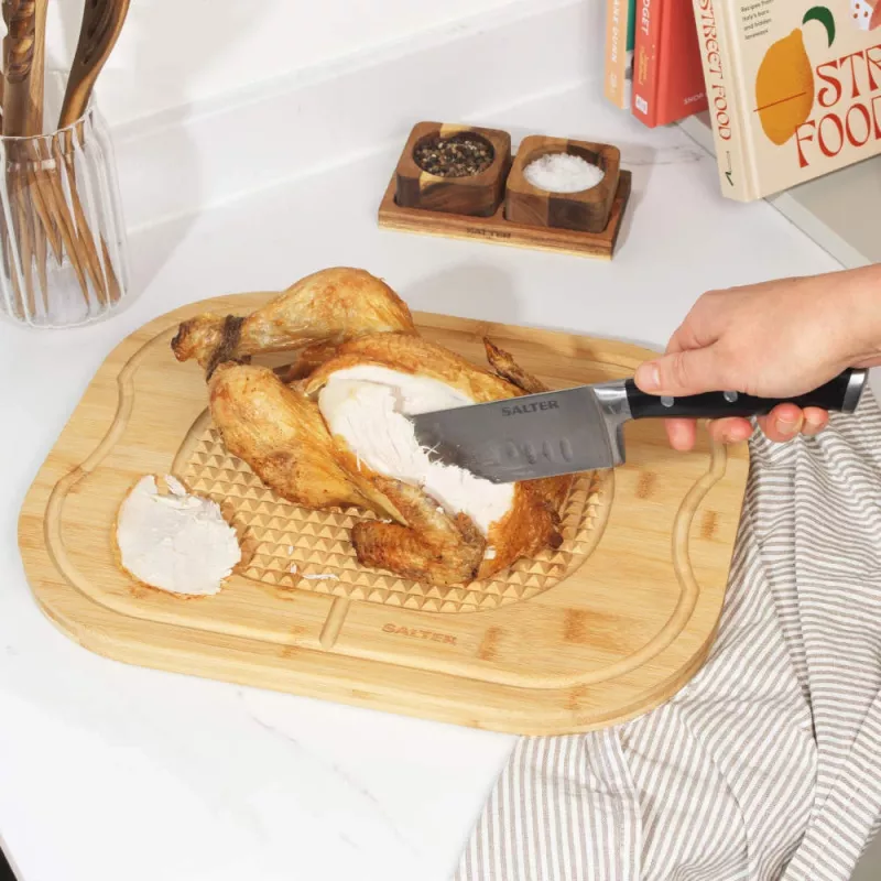 Cutting Board Salter BW072712EU7 Bamboo material, rectangular kitchen board