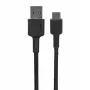 USB A to USB-C cable AUKEY CB-CD30 0.9 m — Black, braided, USB PD 3.0, 0.48 Gbit/s