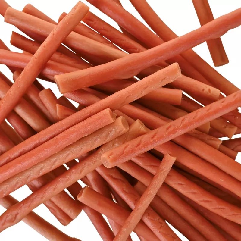 Dog treats PETITTO Soft rabbit fingers — rabbit-flavored soft chew sticks for dogs, 500 g, training treat, adult, soy‑free, gluten‑free