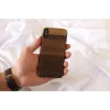 Smartphone case man and wood for iPhone X/XS — fango black