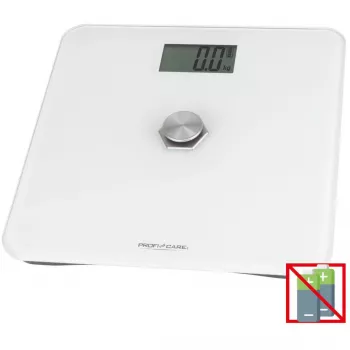 Electronic personal scale Profi-Care PC-PW 3112 — 180 kg capacity, 100 g accuracy, 310×310×44 mm, LCD display