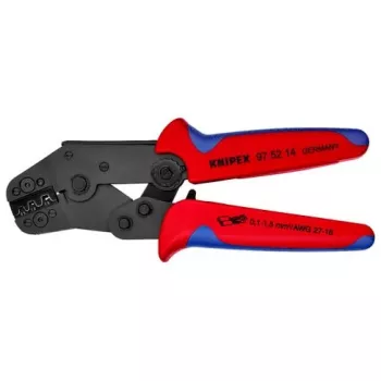 Knipex 97 52 14 Crimping Pliers Uninsulated, open connector 0.10 to 1.5 mm²