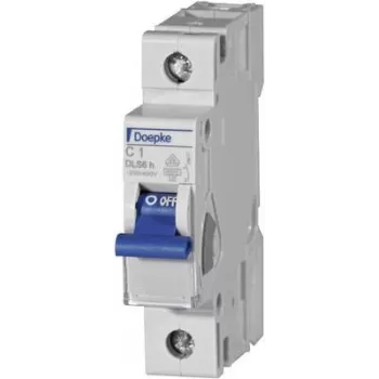 DOEPKE Circuit Breaker C13A DLS-6H-C13-1-6-KA 6kA 1-pin 230V C-Characteristic DLS-6H-C13-1-6-KA (09914202)