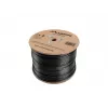 LANBERG networking cable Cat5e LCF5-21CU-0305-BK, F/UTP copper, 305 m, 24 AWG, PE jacket, black