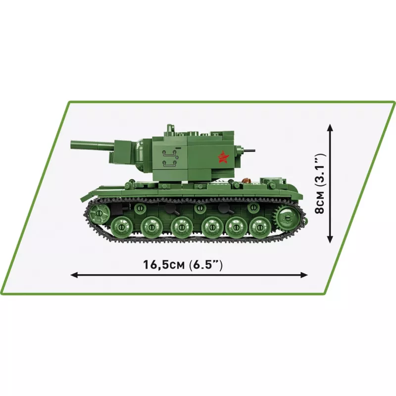 Building set Cobi KV-2 World War II 510 pieces