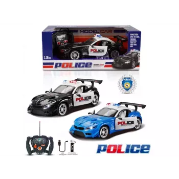 Madej R/C Police Car with Light and Opening Door — Remote-controlled Model