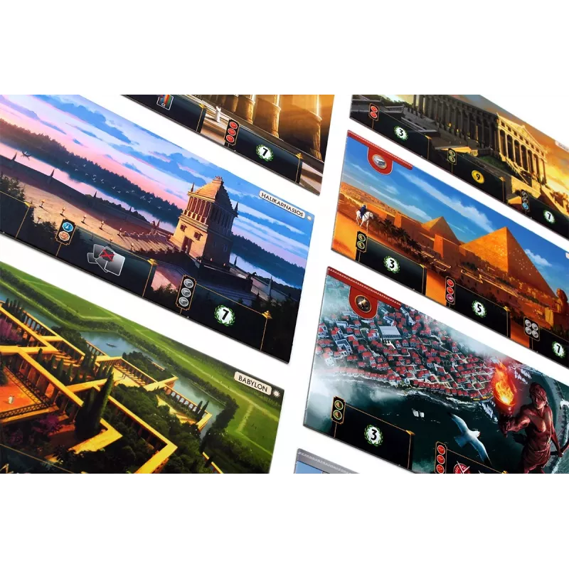 Board game 7 WONDERS OF THE WORLD (POLISH VERSION)