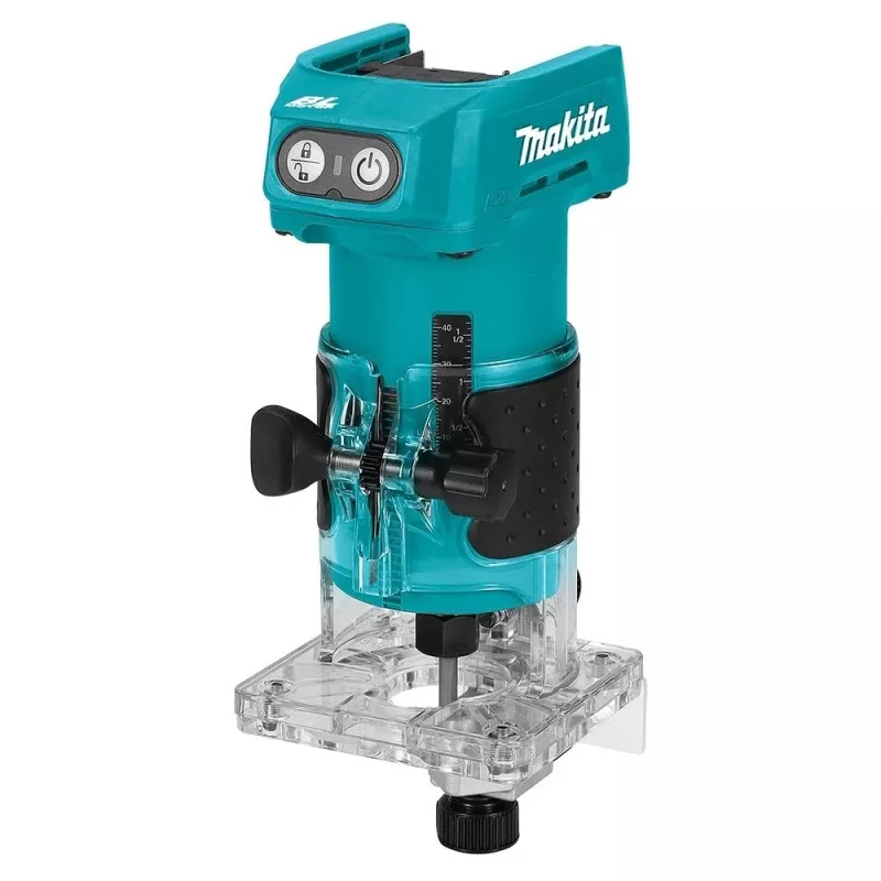 DRT52Z Makita 18V LXT Cordless Brushless 1/4 inch Router Trimmer - Bare Unit