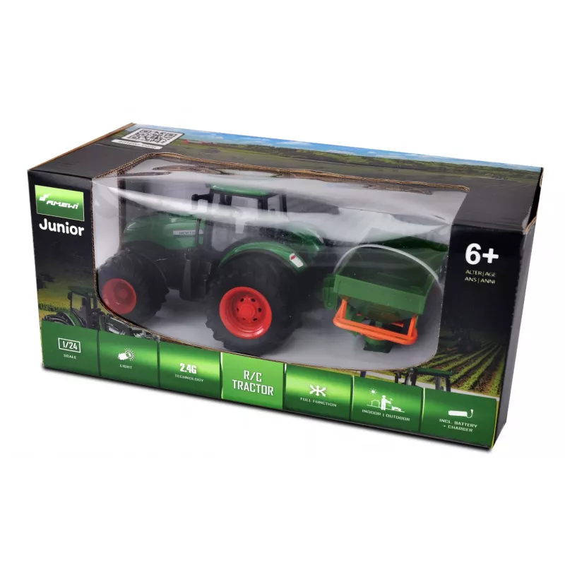 Tractor Amewi 22639 Electric engine 1:24 for ages 6 and up
