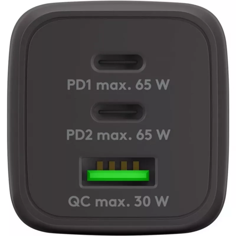 Goobay 64753 Charger for Mobile Devices Headphones - Smartphone - Tablet Black AC Fast Charging Indoor (64753)