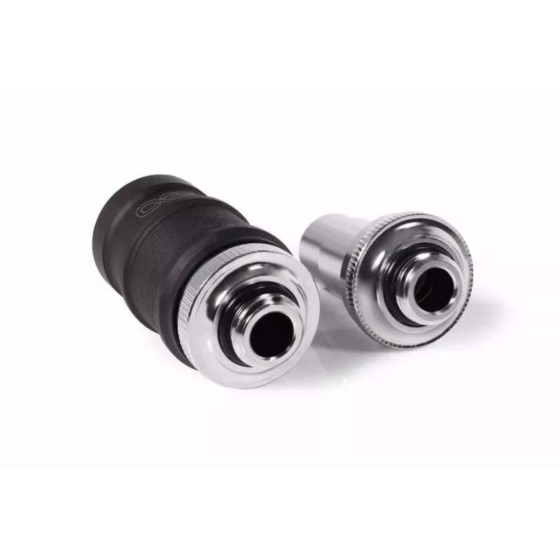 Water blocks adapter Aquatuning GmbH 13876 Brass Nickel Plastic Black Chrome