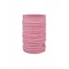 Multifunctional Kids Bandana Buff Merino Lightweight – solid rose pink, seamless merino wool headwear for children