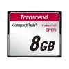 Transcend Industrial - Flash Memory Card - 8GB - 170x - CompactFlash (TS8GCF170)