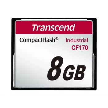 Transcend Industrial - Flash Memory Card - 8GB - 170x - CompactFlash (TS8GCF170)