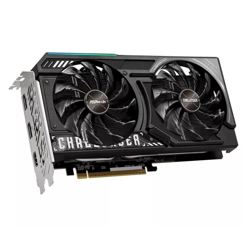 ASRock Radeon RX 9060 XT Challenger 16GB OC GDDR6 Graphics Card