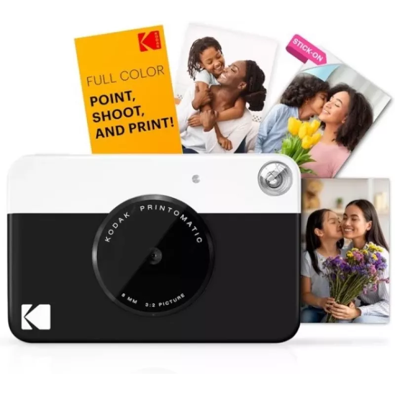 Kodak PRINTOMATIC Instant Print Camera, 2x3'', Black