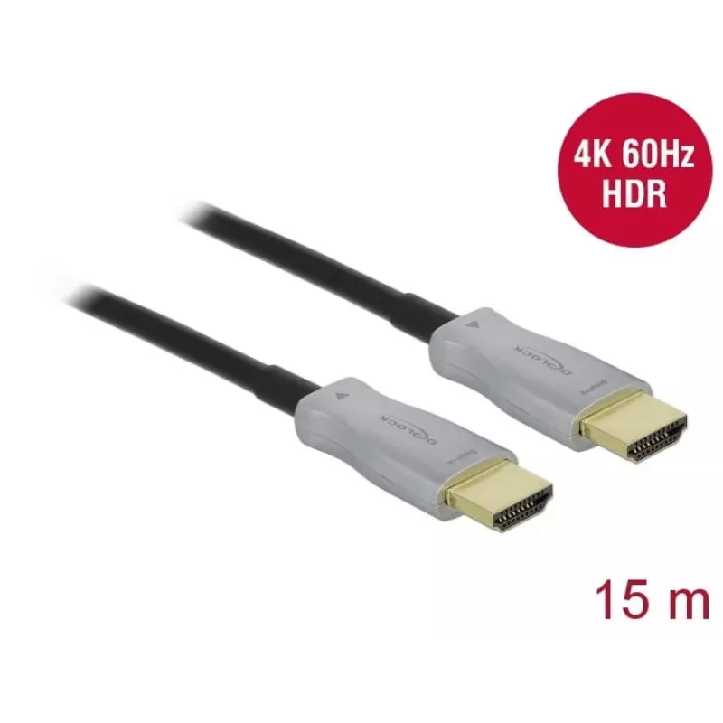 Active Optical Cable HDMI DeLOCK 85012 4K 60 Hz 15 m