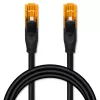 Ethernet patch cable QOLTEC CAT6, 2×RJ45, 20 m, black
