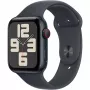 Apple Watch SE GPS + Cellular 44mm Midnight Aluminium Case with Midnight Sport Band - M/L (MXGM3QF/A)