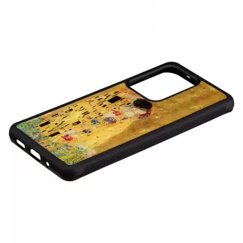 Protective phone case iKins for Samsung Galaxy S20 Ultra — Black Kiss design