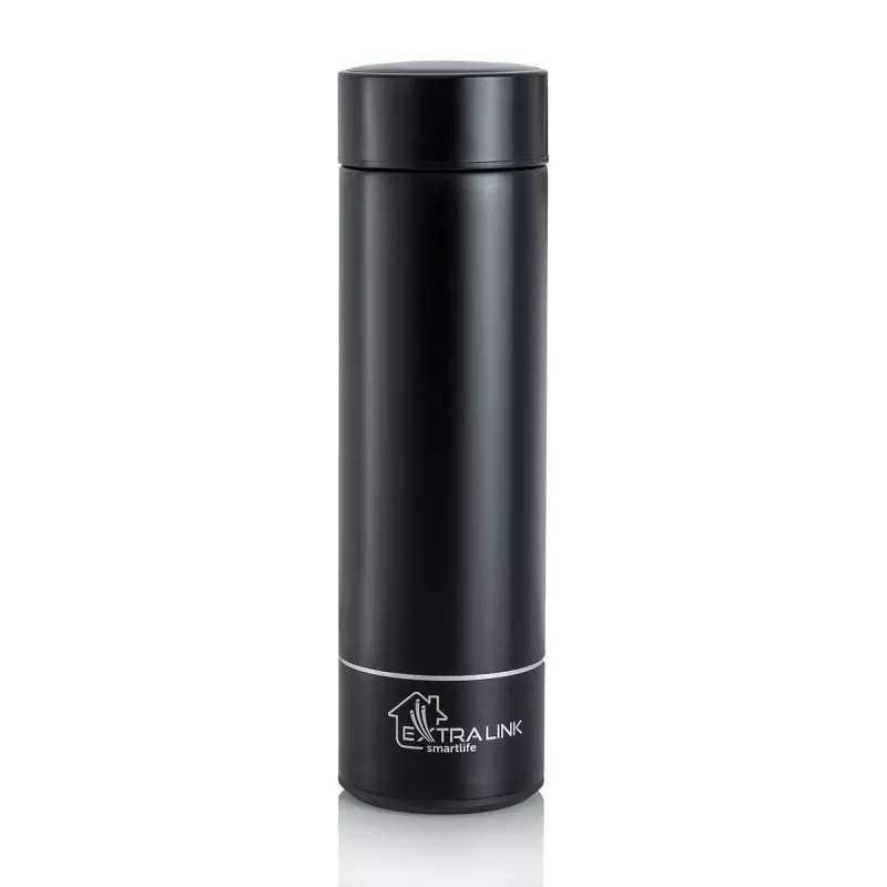 Extralink Smart Travel Mug Black, Thermal Tumbler with LED Display