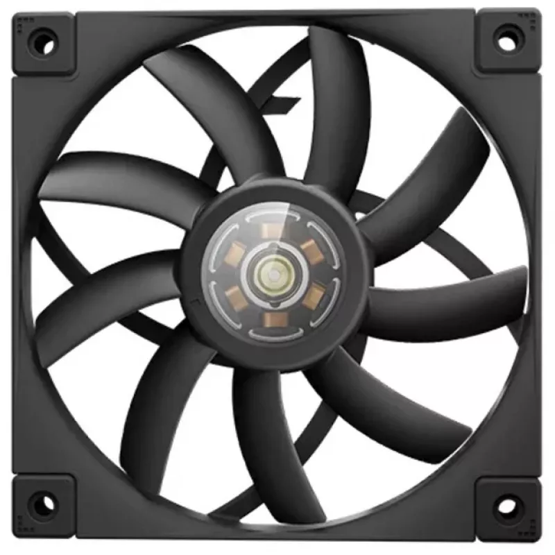 120mm PWM Slim Case Fan DeepCool FT12 Slim — Black, low-profile design, PWM control
