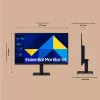 Samsung S27D304GAU computer monitor 68.6 cm (27 inch) 1920 x 1080 pixels Full HD LED Black