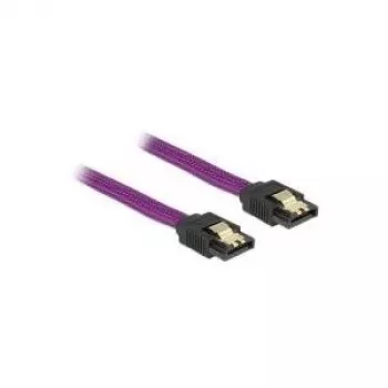 SATA Cable DeLOCK 83689 0.2 m Purple