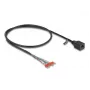 Network Cable DeLOCK 88005 RJ45 Cat.5e 0.5m Black