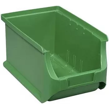 Storage box allit 456211, 150 x 125 x 235 mm, green, sturdy plastic