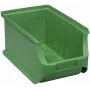 Storage box allit 456211, 150 x 125 x 235 mm, green, sturdy plastic