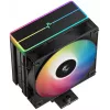 Fan DeepCool AG400 BK ARGB V2 120 mm Black — 120mm hydraulic bearing CPU cooler fan, multi-socket support