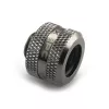 XSPC Connector G1/4 to 14mm Hardtube, black chrome - 8 pieces