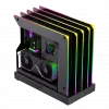 Gamemax Case | BLADE CONCEPT | Black | ATX | Power supply included No