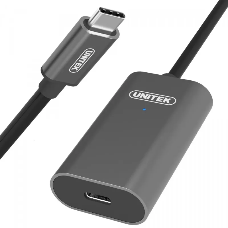 USB Cable UNITEK U305A 5m USB 3.2 Gen 1 USB C Grey