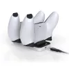 Charging Dock SUBSONIC SA5608 for PlayStation 5 controllers with dual fast-charge bays and LED indicators