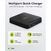 GOOBAY multiport USB-C PD GaN desktop charger 65 W, black