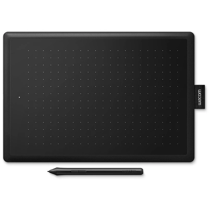 Wacom One by Small graphic tablet Black 2540 lpi 152 x 95 mm USB
