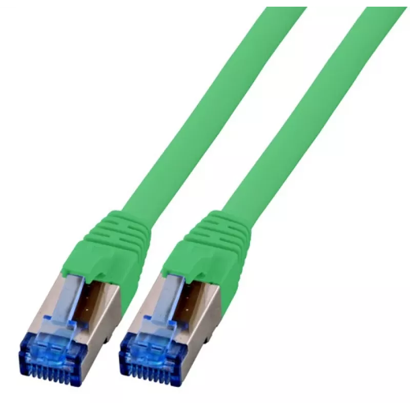 EFB-Elektronik RJ45 Patch Cable Cat.6A S/FTP TPECat.7 Raw Cable superflex Green 0,25m Manufacturer: EFB Elektronik (K5525FGN.0,25)