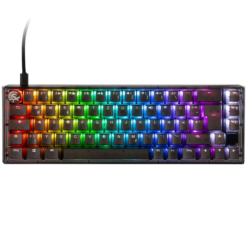 Ducky One 3 Aura Black SF Gaming Keyboard, RGB LED - Gateron Baby Kangaroo