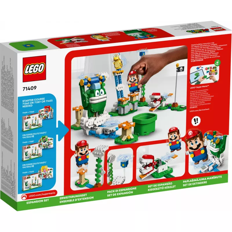 Construction Toy LEGO Super Mario 3 Enemy Figures 71409 — Boomerang Brother & Piranha Plant