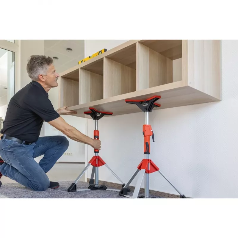 Ceiling and Assembly Support Bessey STE90 adjustable 575–910 mm with pump handle