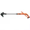 Black & Decker ST1823 18V Cordless Grass Trimmer with 28cm Cutting Width, AFS Line Feed, Edging Function and Telescopic Shaft